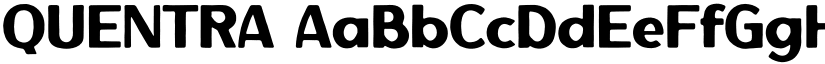 QUENTRA font
