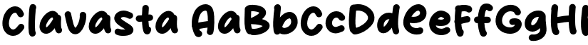 Clavasta font download