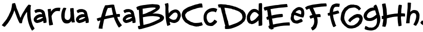 Marua font download