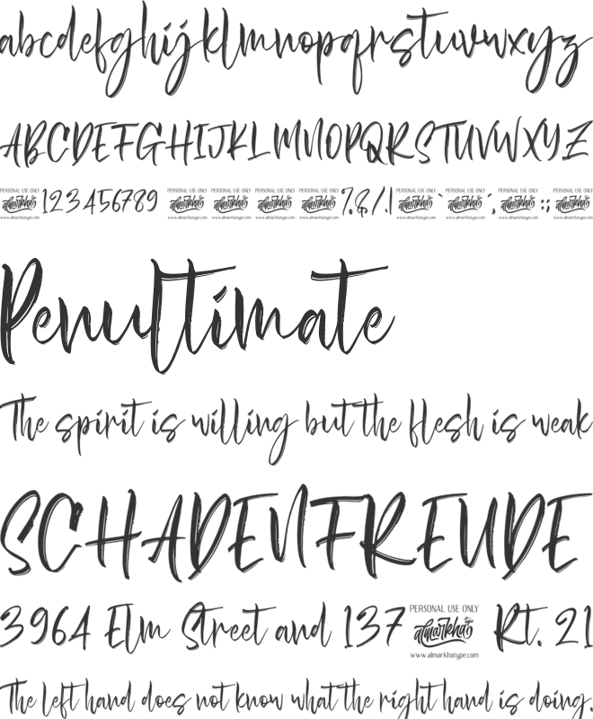 Antiquesta font preview