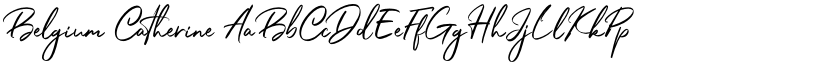Belgium Catherine font download