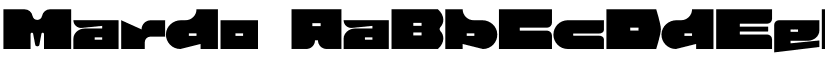 Mardo font download