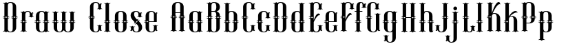 Draw Close font download