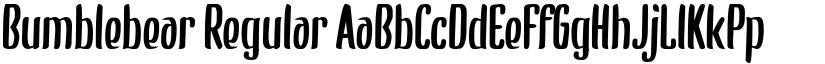 Bumblebear Regular font