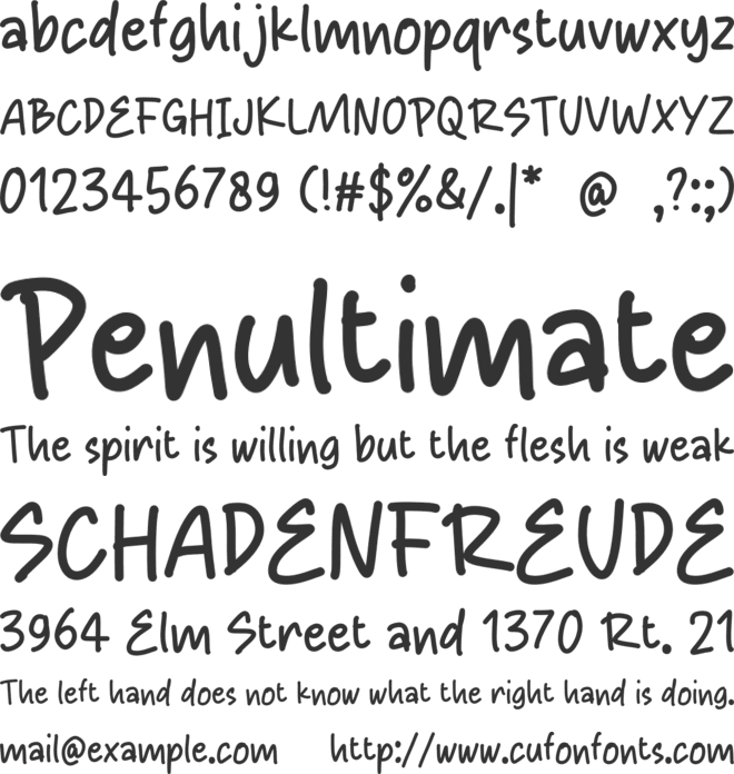 Solution summer font preview