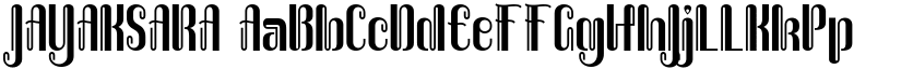JAYAKSARA font download