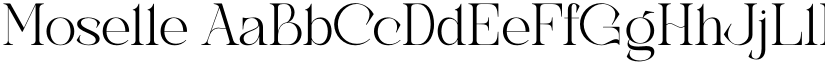 Moselle font download