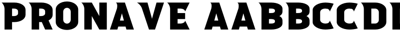 Pronave font download