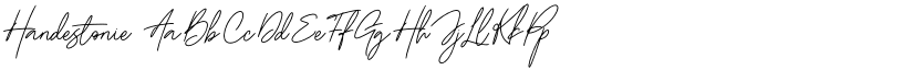 Handestonie font download