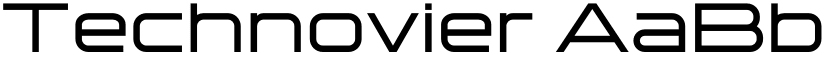 Technovier font download