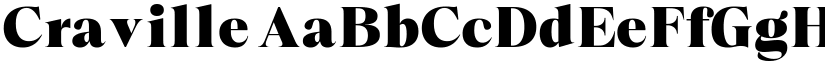 Craville font