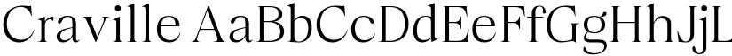 Craville font