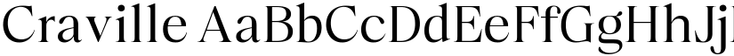 Craville font