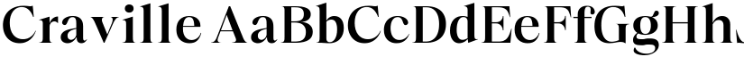 Craville font