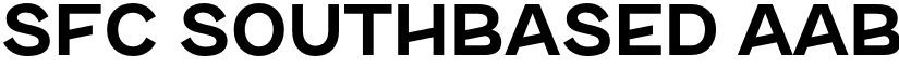 SFC Southbased font download