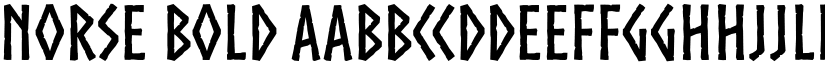 Norse Bold font