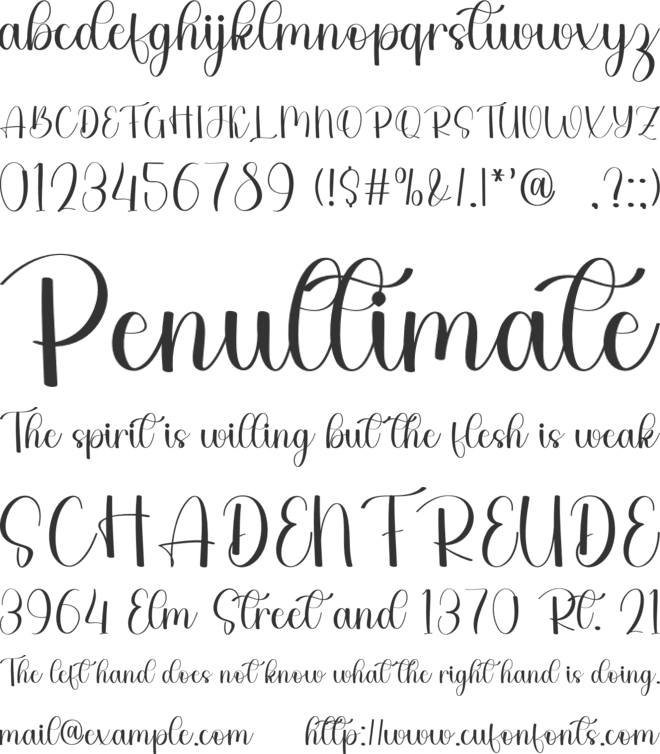 Jelly Belly font preview