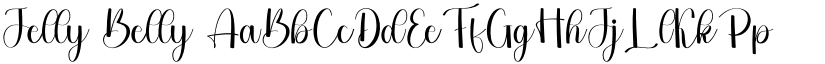 Jelly Belly font