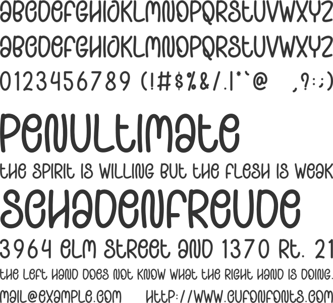 Lovely Darling font preview