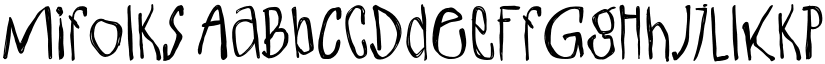 Mifolks font download