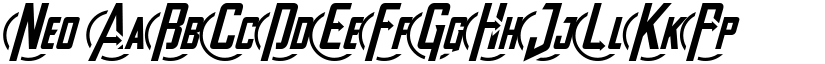 Neo font