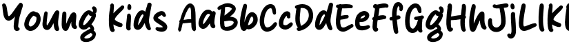 Young Kids font