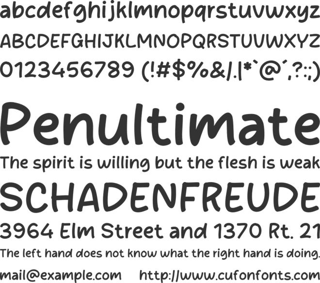 Summer Crush font preview