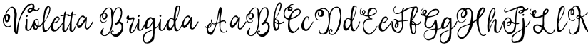 Violetta Brigida font