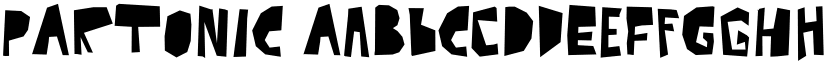 PARTONIC font download