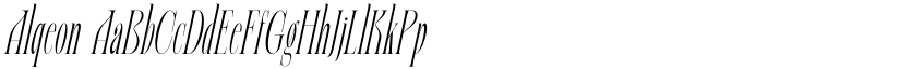 Alqeon font