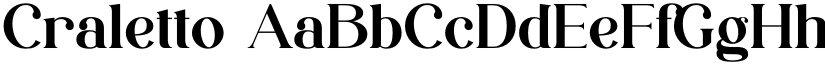 Craletto font download