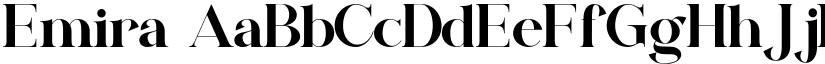 Emira font download