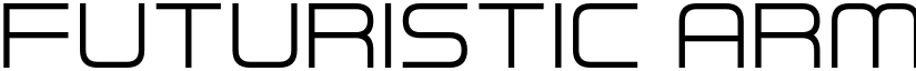 Futuristic Armour Regular font