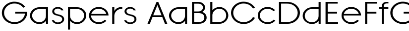 Gaspers font download