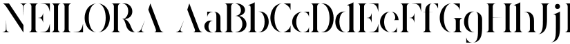 NEILORA font download