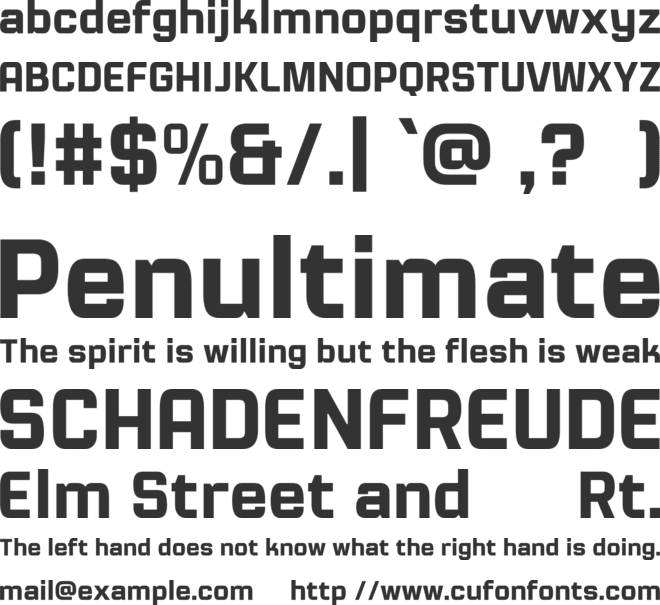 Logisme HF Free font preview