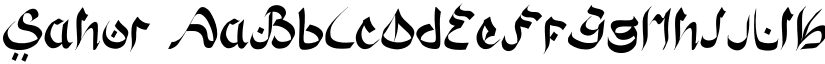 Sahur font download