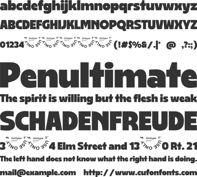 Cardinel Bold Font font preview