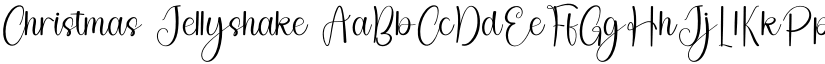 Christmas Jellyshake font