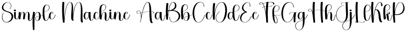 Simple Machine font download