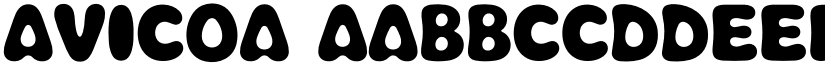 Avicoa font