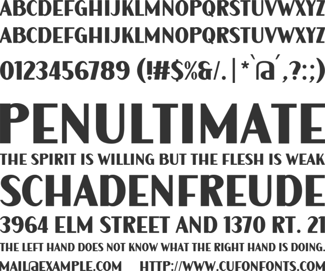 Gifted Hands font preview