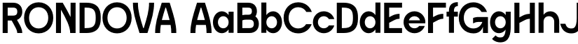 RONDOVA font download