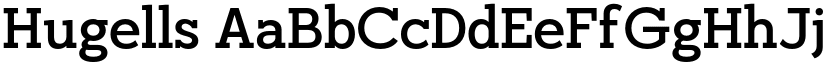 Hugells font