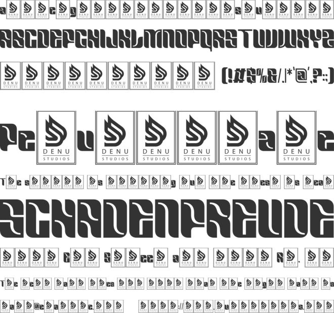 Juegas font preview