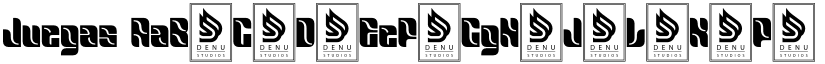 Juegas font