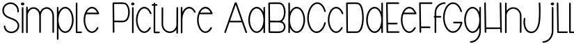 Simple Picture font download