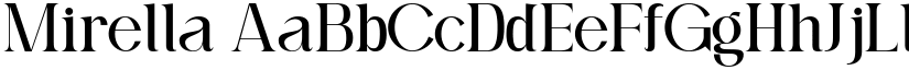 Mirella font download