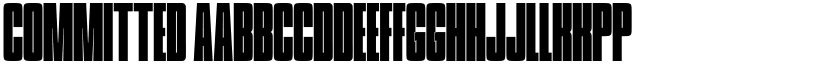 Committed font download