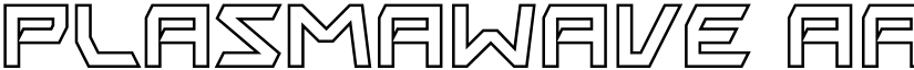 Plasmawave font